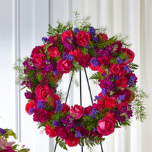  Calming Colors Wreath - S5280