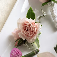 Pink Spray Rose Boutonniere - W17-4664
