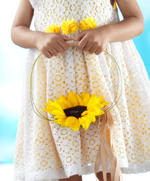  Sweet Sunshine Flower Girl Bouquet - W48-5106